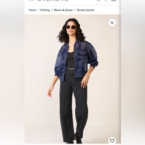 NWT Sanctuary Skyline Organza Bomber size M